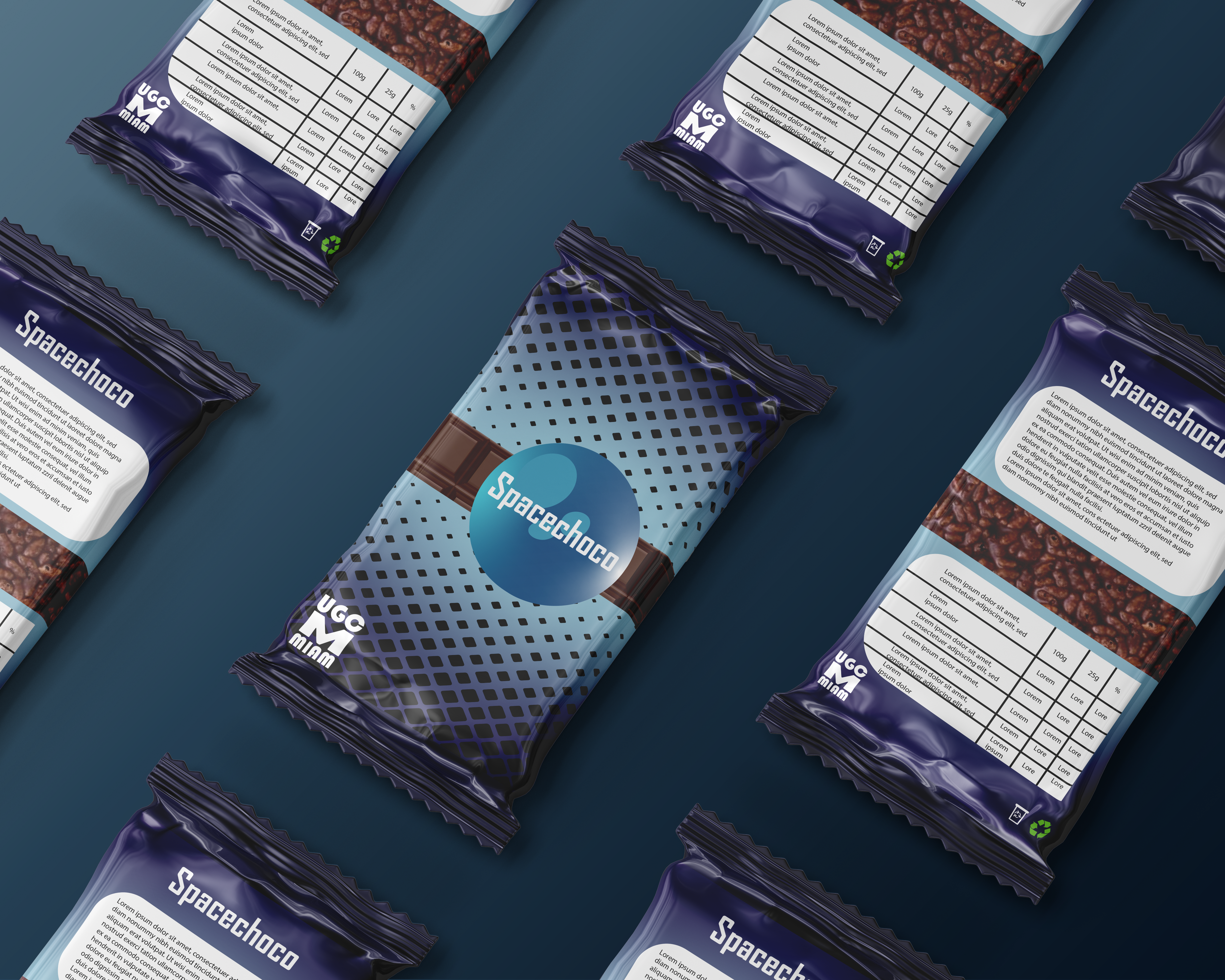Packaging Spacechoco